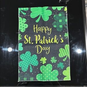 $8 OR PICK 5 FOR $25 sale 🎁🍀Double Sided Happy St Patrick’s Garden Flag 18x12